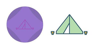 tent vector pictogram