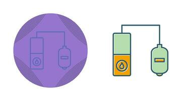 verwarmingssysteem vector pictogram