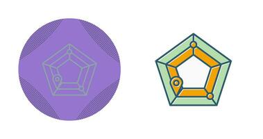 radar vector pictogram