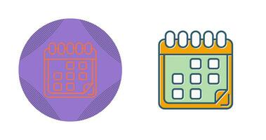 kalender vector pictogram