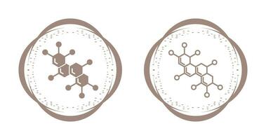 molecuul vector pictogram