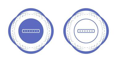 wachtwoord veld- vector icoon