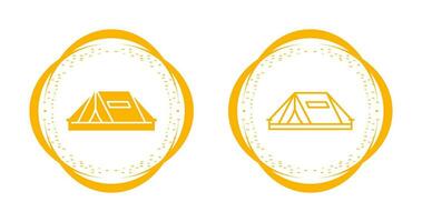 tent vector pictogram