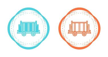 trolley vector pictogram vector