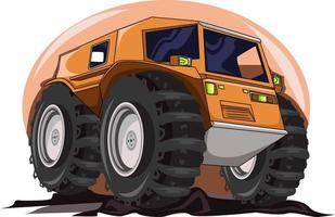 de grote monster truck illustratie vector