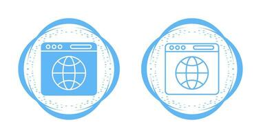 browser vector pictogram