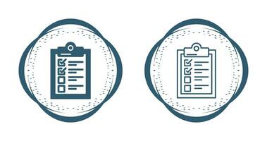 Klembord vector pictogram