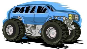 monster truck off-road vector