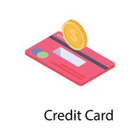 creditcard concepten vector