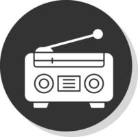 radio vector icoon ontwerp