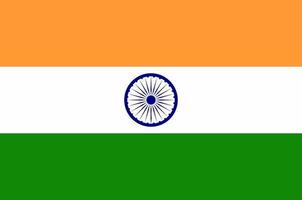 Indiase nationale vlag vector afbeelding