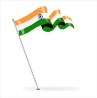 Indiase nationale vlag vector afbeelding