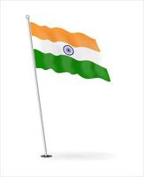 bewerkbare en schaalbare Indiase vlag illustratie vector afbeelding