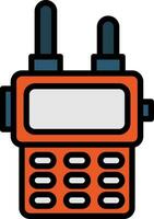 walkie talkie vector icoon ontwerp