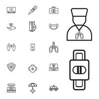 medisch icoon en logo ontwerp vector