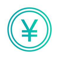 yen vector pictogram