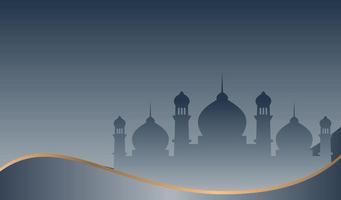 islamitisch achtergrondontwerp voor ramadan kareem en eid mubarak of eid al adha vector
