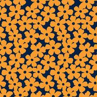 hand- getrokken bloemen, naadloos patronen met bloemen voor kleding stof, textiel, kleding, omhulsel papier, omslag, banier, huis decor, abstract achtergronden. vector