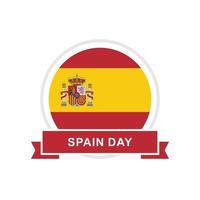 spanje dag ontwerp vector