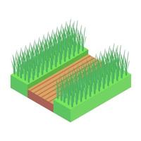 ploegen en landbouw vector