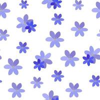 abstracte eenvoudige bloem naadloze patroon achtergrond vector