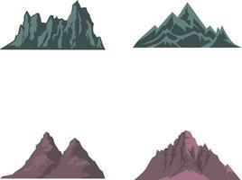 illustratie van berg vector