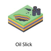 olievlek concepten vector