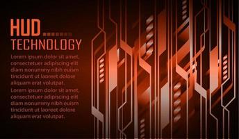 cyber circuit toekomstige technologie concept achtergrond vector