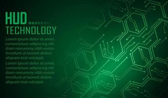 cyber circuit toekomstige technologie concept achtergrond vector