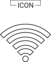 Wifi pictogrammen internet netwerk vector