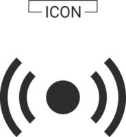 draadloze icoon signaal verbinding vector