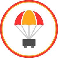 parachute vector icoon ontwerp