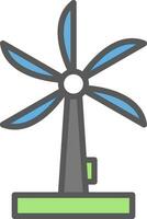 wind energie vector icoon ontwerp