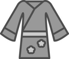 yukata vector icoon ontwerp