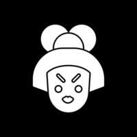 geisha vector icoon ontwerp