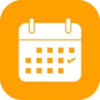 Zakelijke kalender Vector Icon
