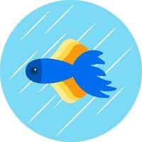 betta vis vector icoon ontwerp