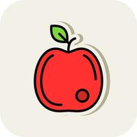 appel vector icoon ontwerp