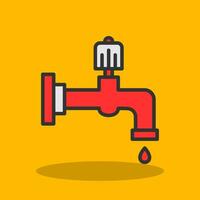 water kraan vector icoon ontwerp