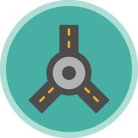rotonde vector icoon ontwerp