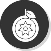 ster appel vector icoon ontwerp