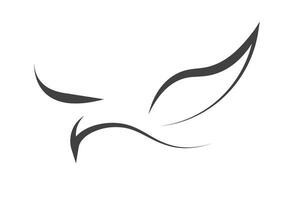een vogel logo is een logo dat heeft een vogel beeld net zo de hoofd element in haar ontwerp. de vogel logo kan worden gebruikt in een breed verscheidenheid van industrieën, zo net zo de luchtvaart industrie, toerisme en milieu. vector