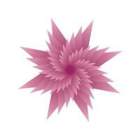 roze bloem icoon vector