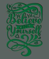 motiverende typografie, poster, en t-shirt ontwerp vector