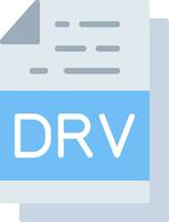 drv het dossier formaat vector icoon ontwerp
