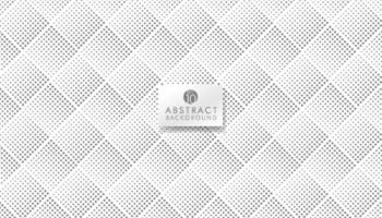 abstracte moderne naadloze zachte grijze raster rasterpatroon op witte achtergrond. minimaal ontwerp. u kunt gebruiken voor omslagbrochuresjabloon, poster, bannerweb, gedrukte advertentie, enz. Vectorillustratie vector