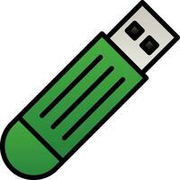 USB vector icoon ontwerp