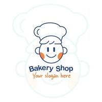 bakkerij logotypes set. bakkerij wijnoogst ontwerp elementen, logo's, insignes, etiketten, pictogrammen en voorwerpen vector