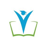onderwijs school- logo element vector
