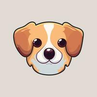 schattig puppy vector kunst illustratie ontwerp